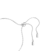 Matrix Tennis bracelet, Mixed cuts, Yellow, Rhodium plated